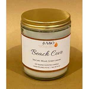 Beach Cove Soy Blend Scented Candle