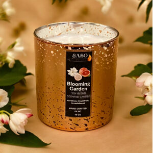 Blooming Garden Soy Blend Scented Candle